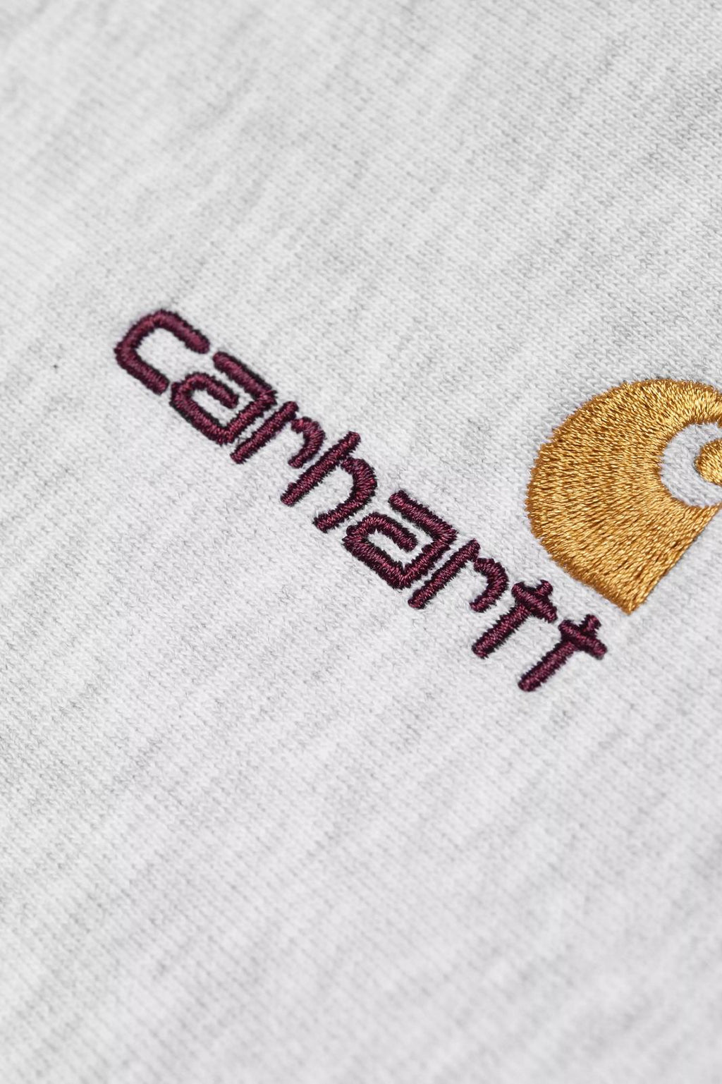 CARHARTT WIP Half zip American script sweat