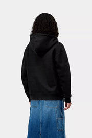 CARHARTT WIP Hooded small heart patch jacket black