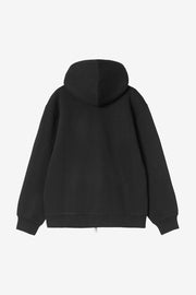 CARHARTT WIP Hooded small heart patch jacket black