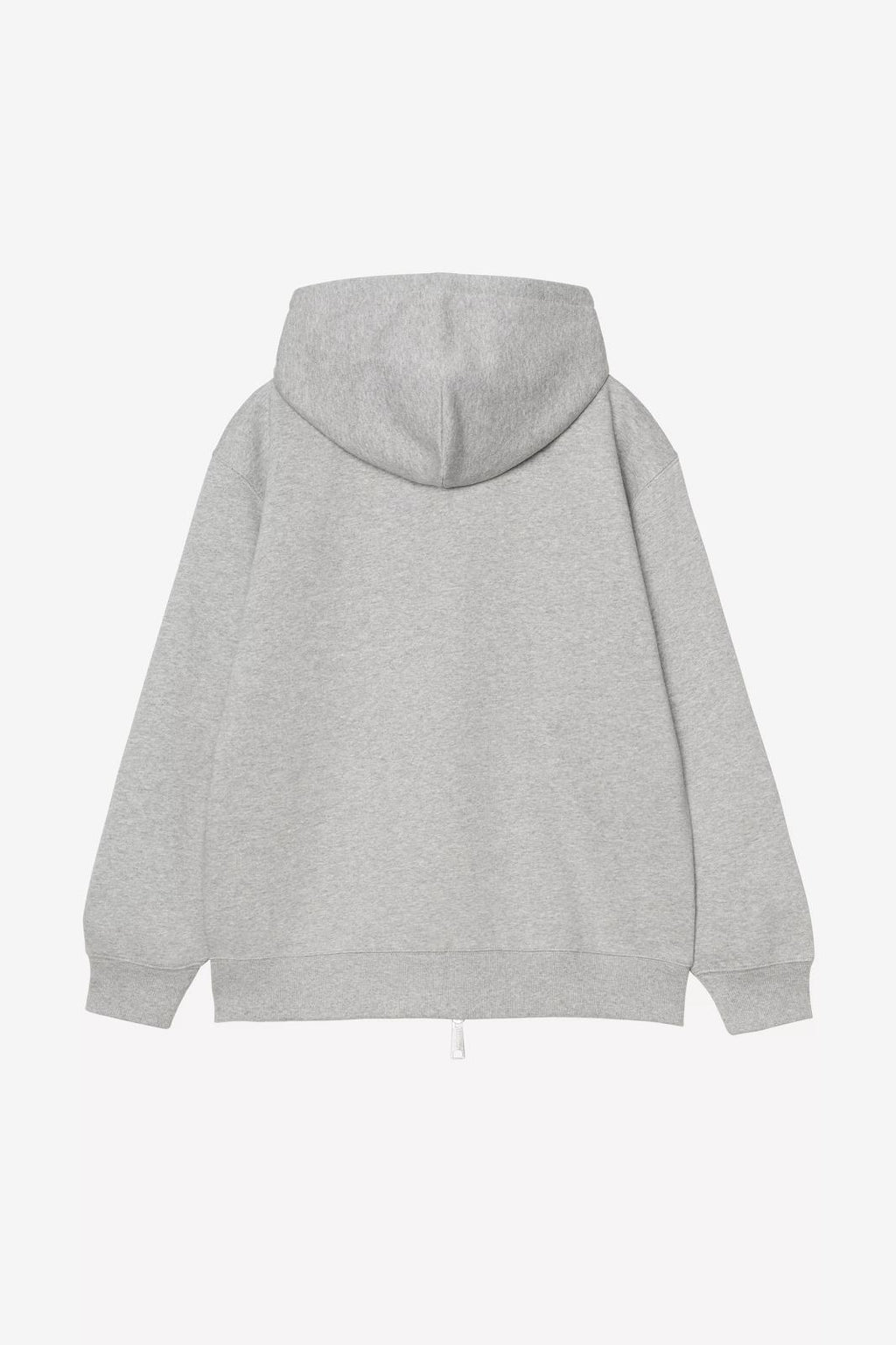 CARHARTT WIP Hooded small heart patch jacket grey heather