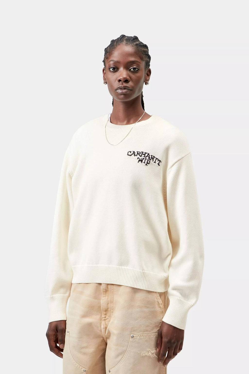 CARHARTT WIP Hugging cats sweater black