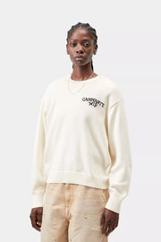 CARHARTT WIP Hugging cats sweater black