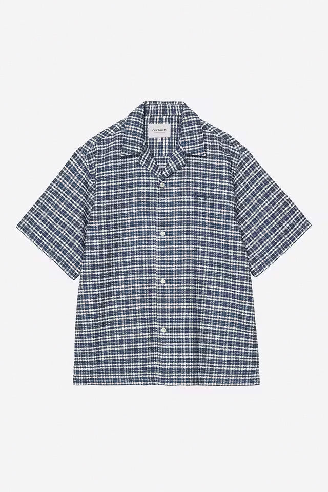 CARHARTT WIP Kander shirt check blue river