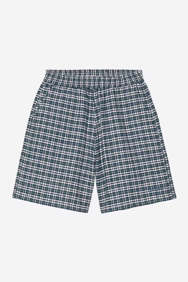 CARHARTT WIP Kander short check blue river