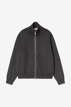 CARHARTT WIP Kori sweater jacket black garment dyed