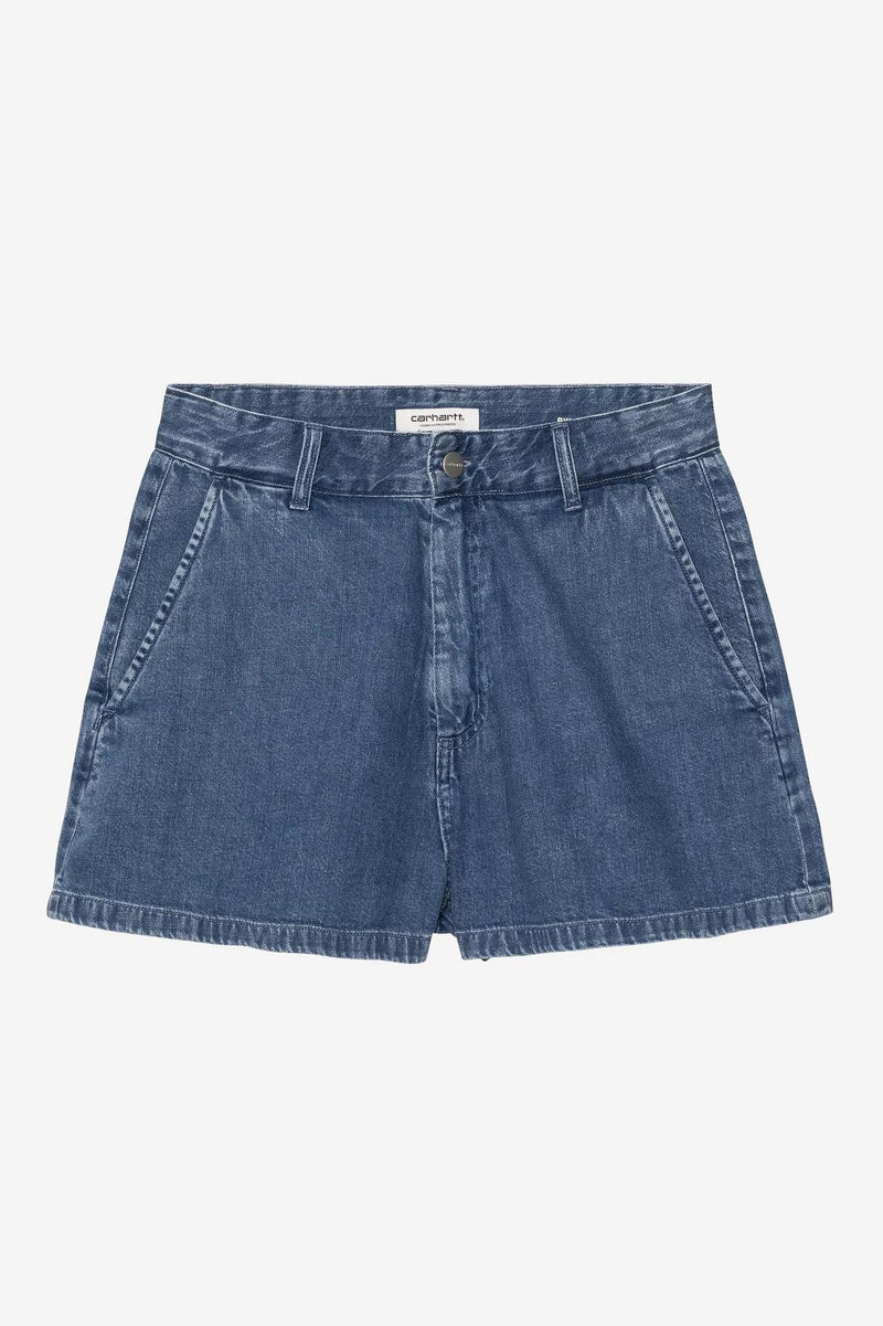 CARHARTT WIP Lova short blue stone washed