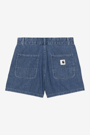 CARHARTT WIP Lova short blue stone washed