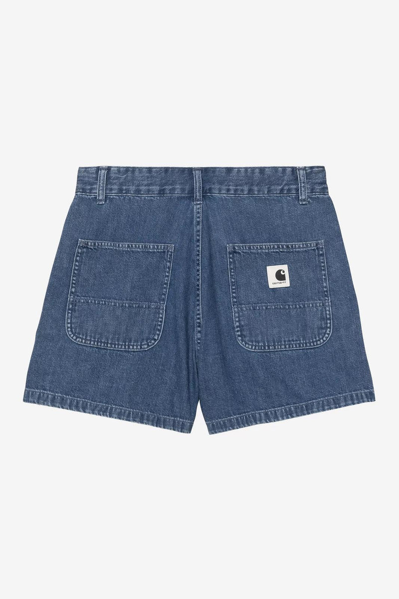 CARHARTT WIP Lova short blue stone washed