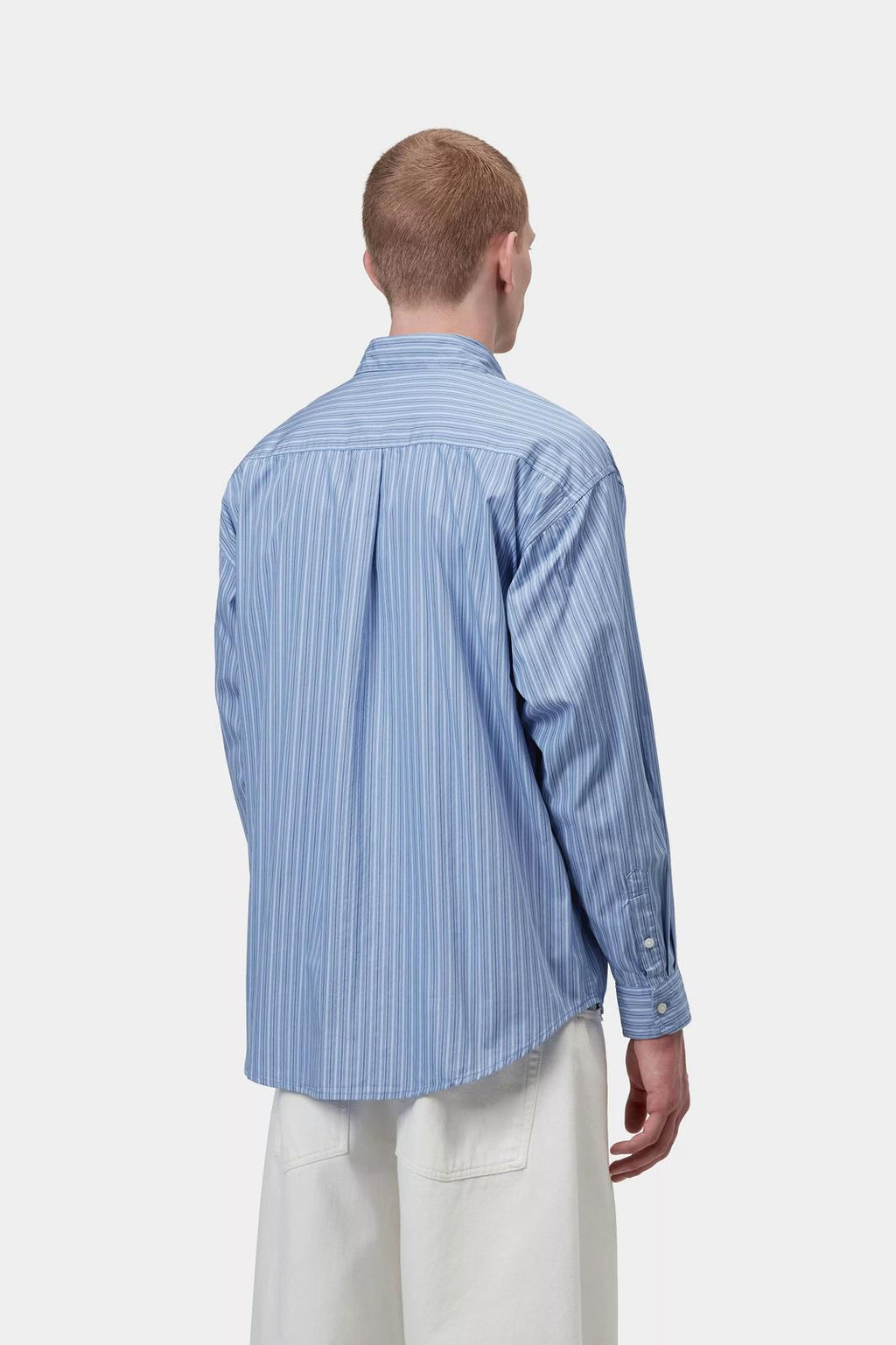 CARHARTT WIP LS Keene shirt keene stripe curacao
