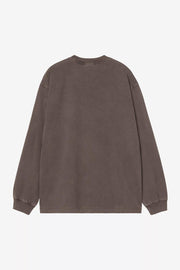 CARHARTT WIP LS vista t-shirt tobacco