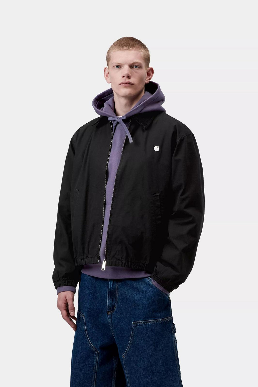 CARHARTT WIP Madison ripstop jacket black