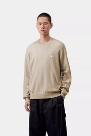 CARHARTT WIP Madison sweater fleur de sel wax