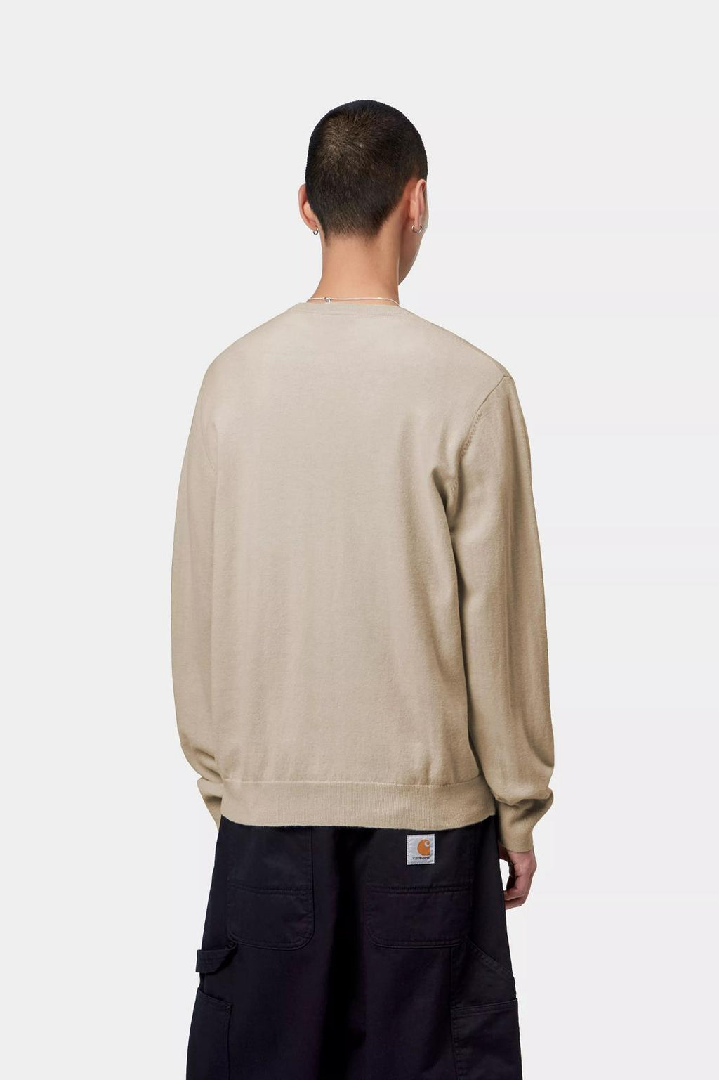 CARHARTT WIP Madison sweater fleur de sel wax
