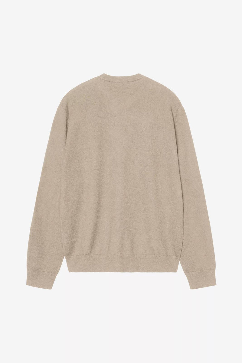 CARHARTT WIP Madison sweater fleur de sel wax
