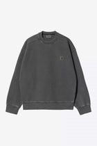 CARHARTT WIP Nelson crewneck sweater cotton washed black