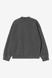 CARHARTT WIP Nelson crewneck sweater cotton washed black