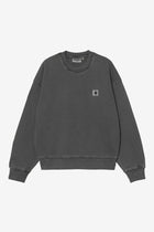 CARHARTT WIP Nelson sweatshirt black garment dyed
