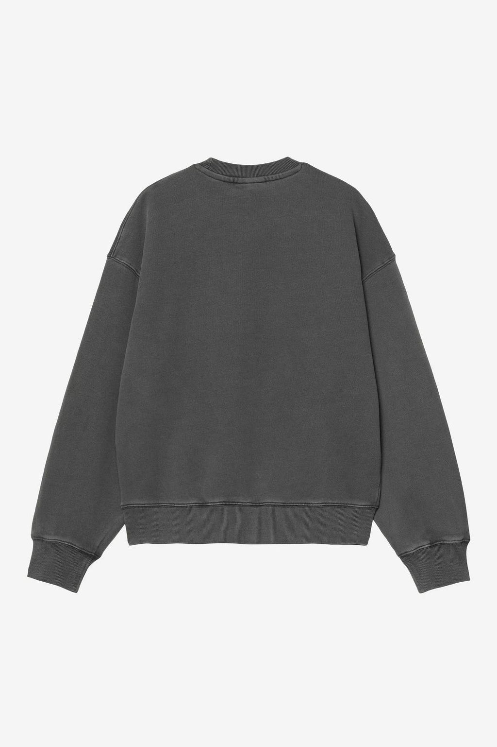 CARHARTT WIP Nelson sweatshirt black garment dyed