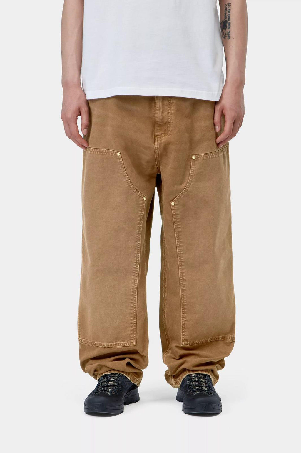 CARHARTT WIP OG double knee pant hamilton brown destroy wash