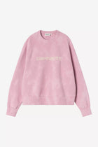 CARHARTT WIP Painter sweat hortensia splatter