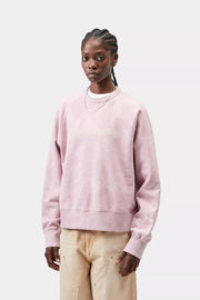 CARHARTT WIP Painter sweat hortensia splatter