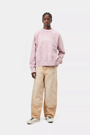 CARHARTT WIP Painter sweat hortensia splatter