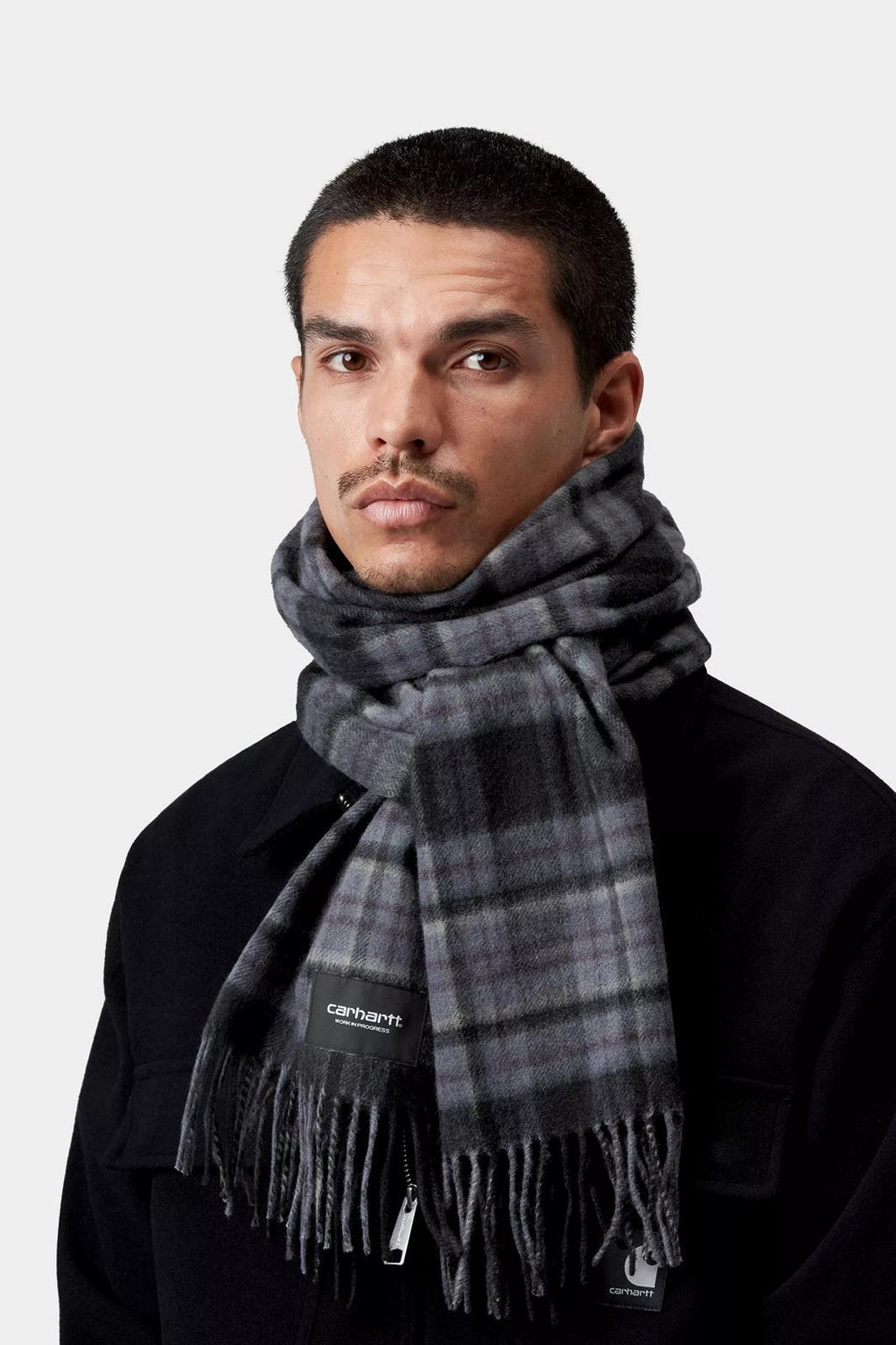 CARHARTT WIP Parson scarf shady purple parson check