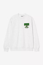 CARHARTT WIP Pinball sweat ash heather grey