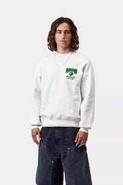 CARHARTT WIP Pinball sweat ash heather grey