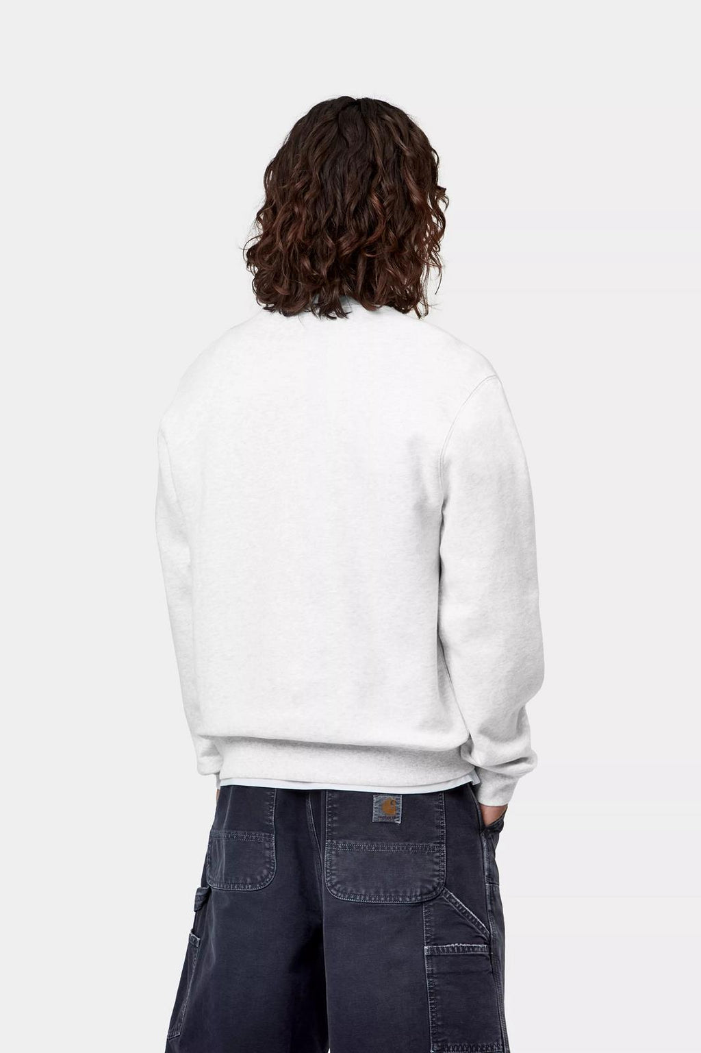 CARHARTT WIP Pinball sweat ash heather grey