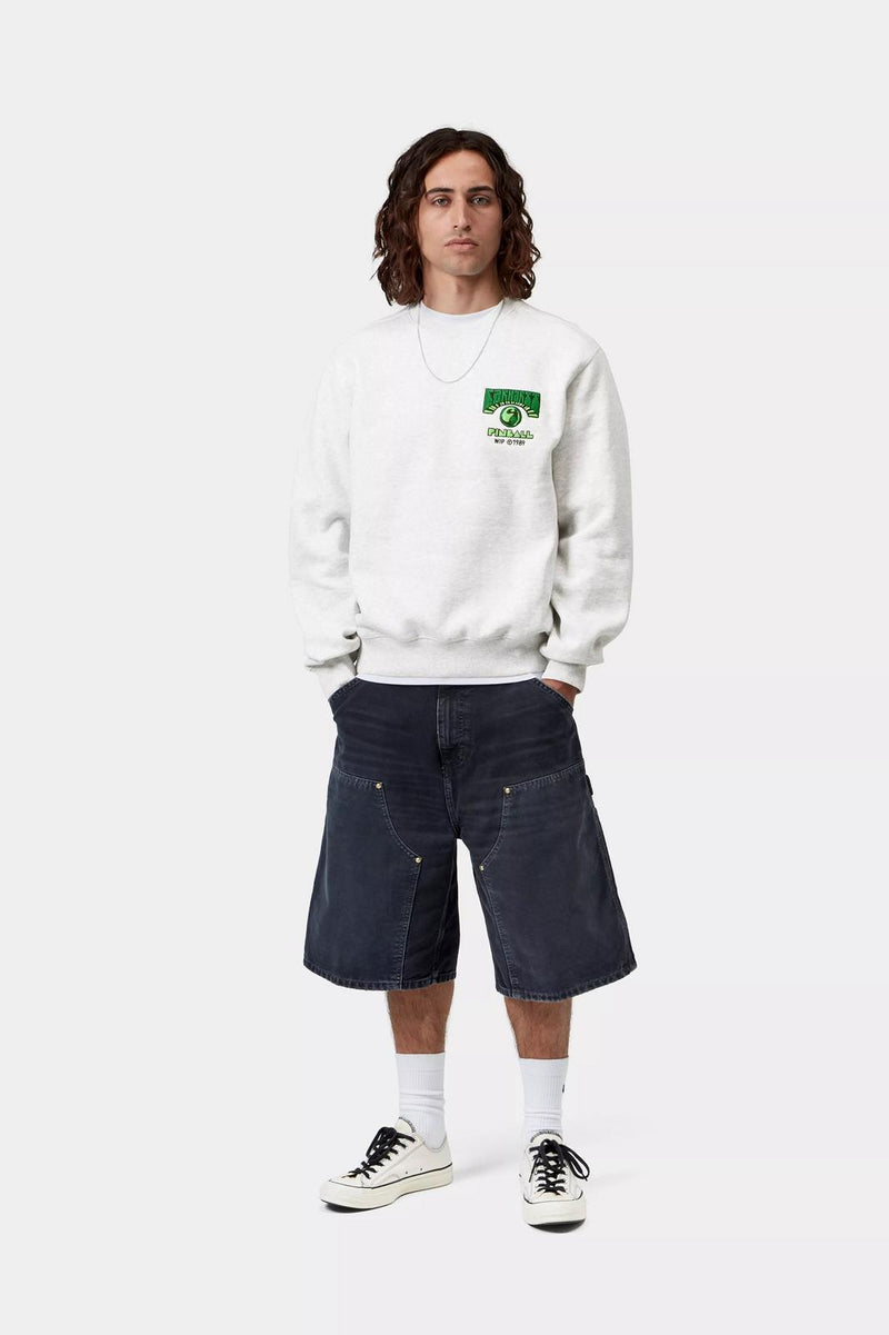 CARHARTT WIP Pinball sweat ash heather grey