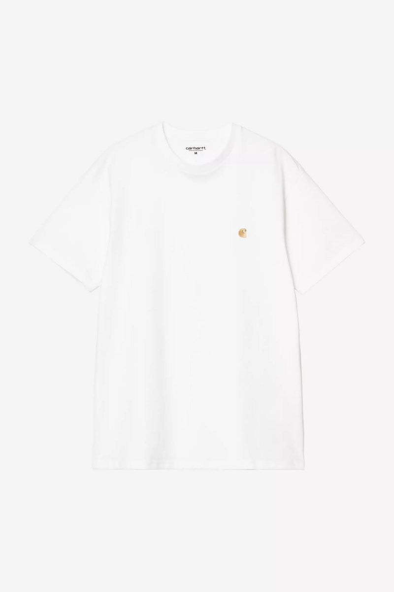 CARHARTT WIP SS Chase t-shirt white gold