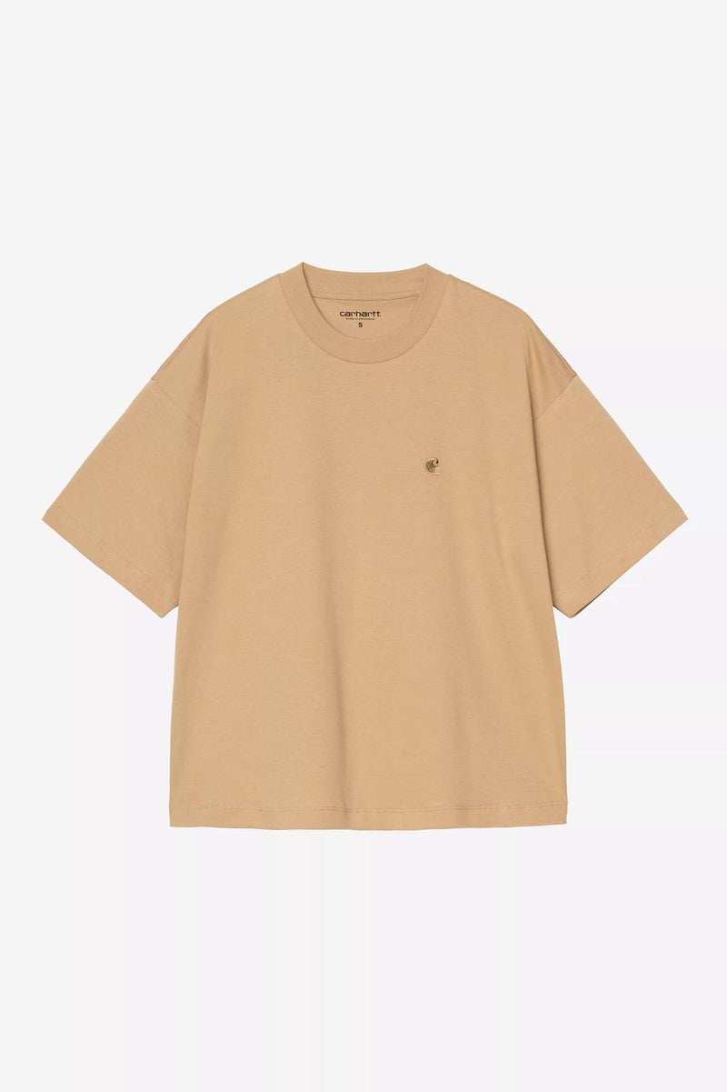 CARHARTT WIP SS Chester t-shirt dusty brown
