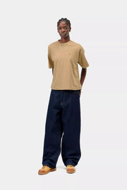 CARHARTT WIP SS Chester t-shirt dusty brown