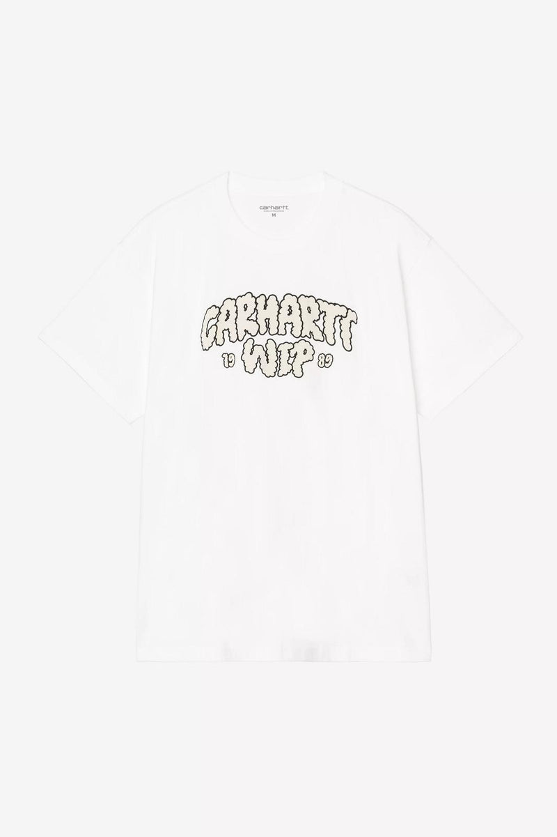 CARHARTT WIP SS Cloud script t-shirt white