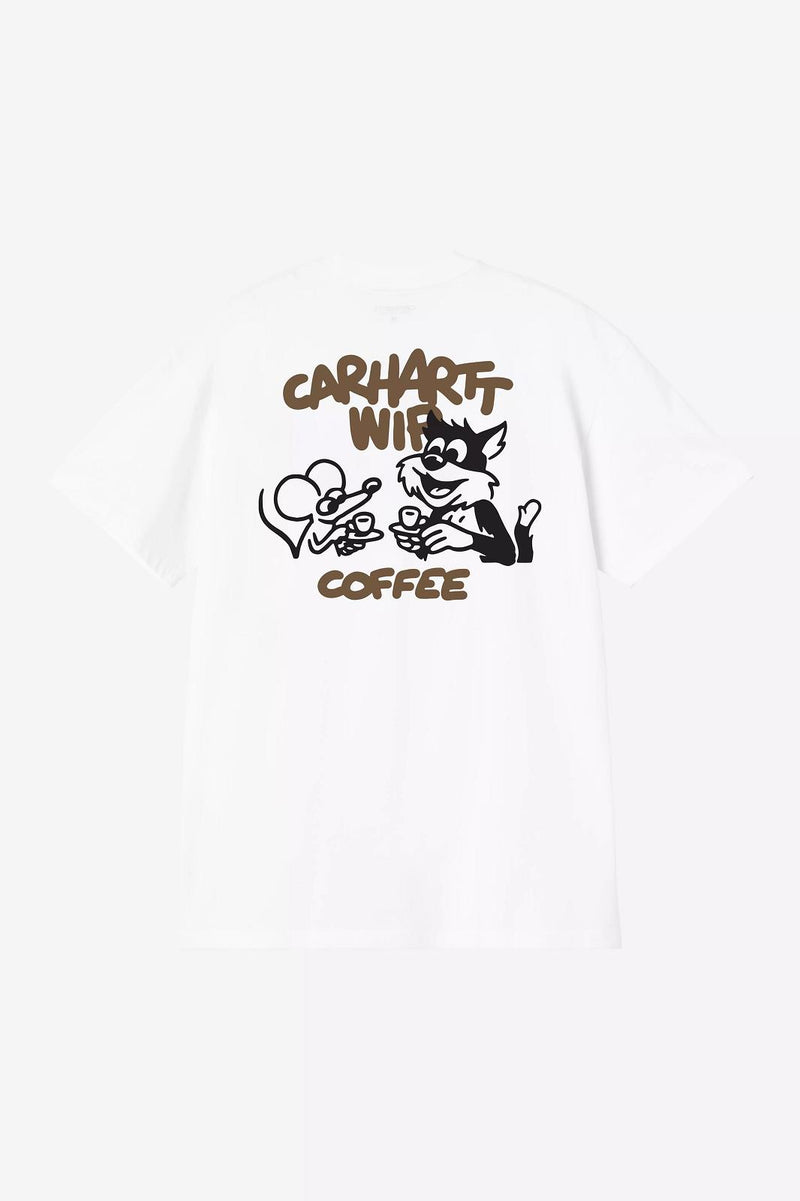 CARHARTT WIP SS Coffee break t-shirt white
