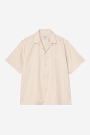 CARHARTT WIP SS Delray shirt stone white