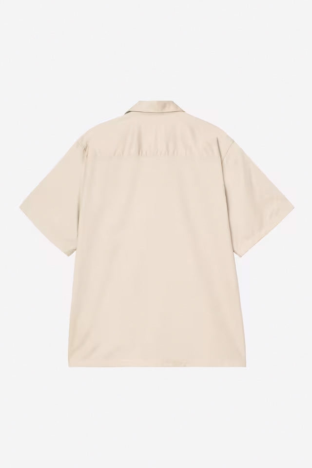 CARHARTT WIP SS Delray shirt stone white