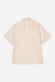 CARHARTT WIP SS Delray shirt stone white