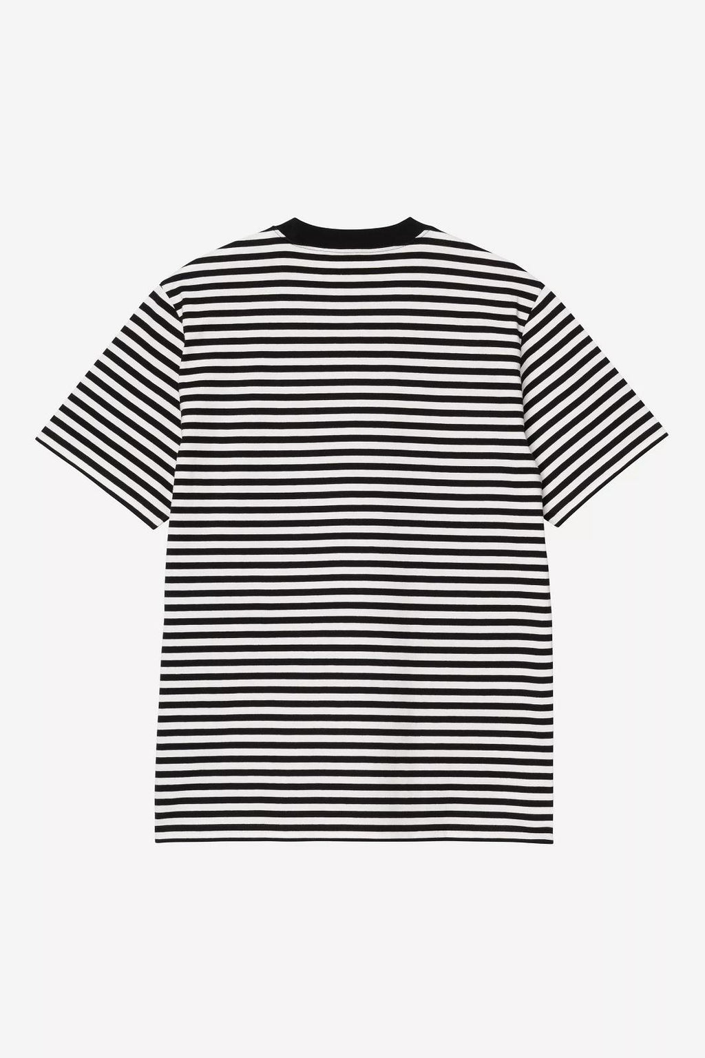 CARHARTT WIP SS Ezra pocket t-shirt stripe black wax