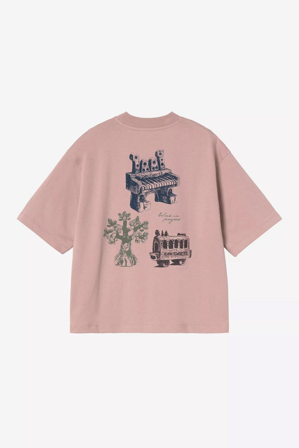 CARHARTT WIP SS Forma t-shirt gentle pink