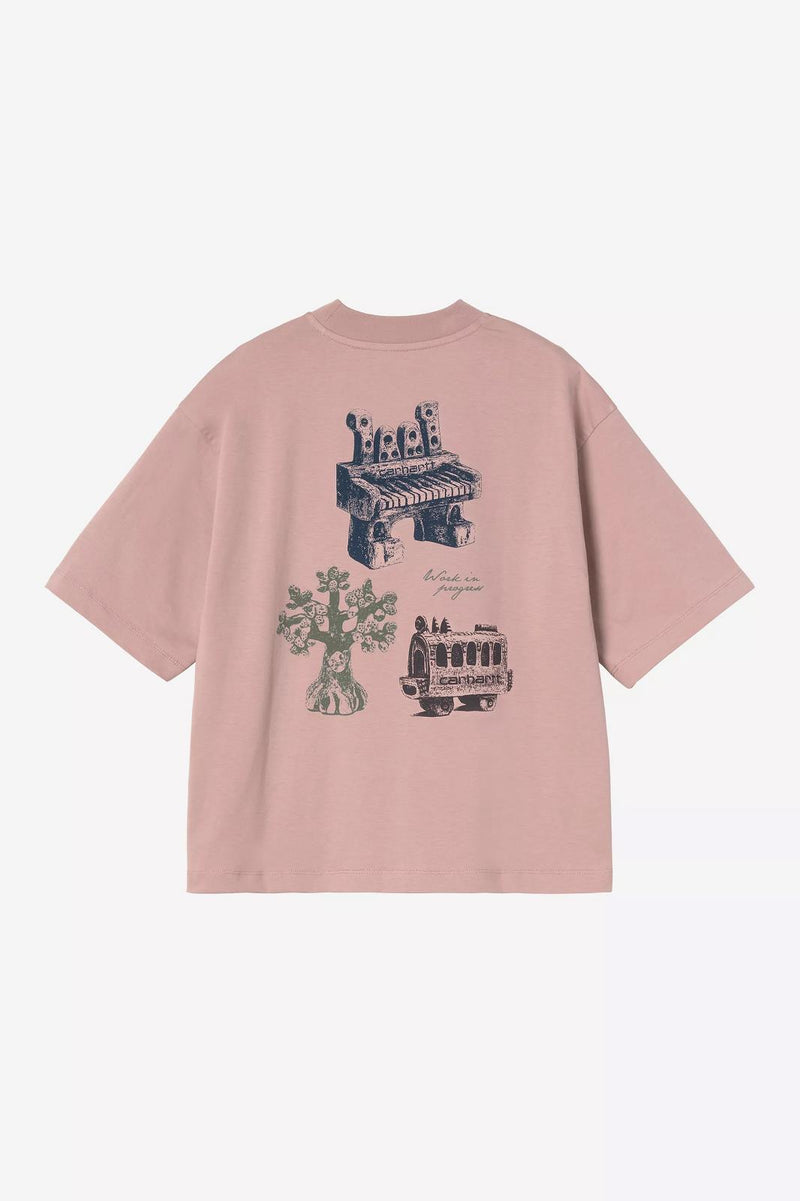 CARHARTT WIP SS Forma t-shirt gentle pink