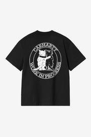 CARHARTT WIP SS Hugging cats t-shirt black