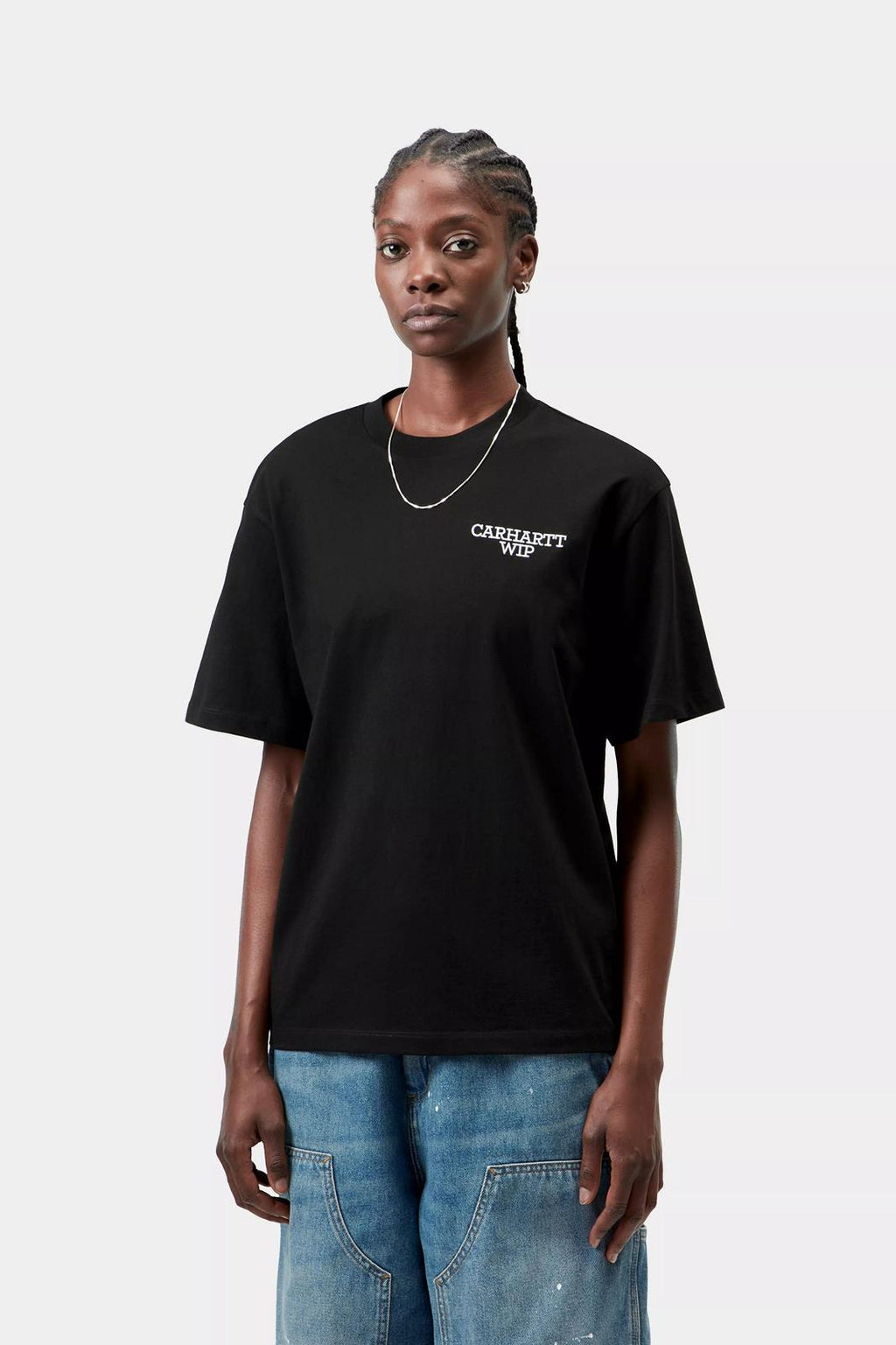 CARHARTT WIP SS Hugging cats t-shirt black