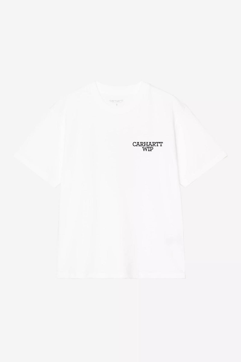 CARHARTT WIP SS Hugging cats t-shirt white