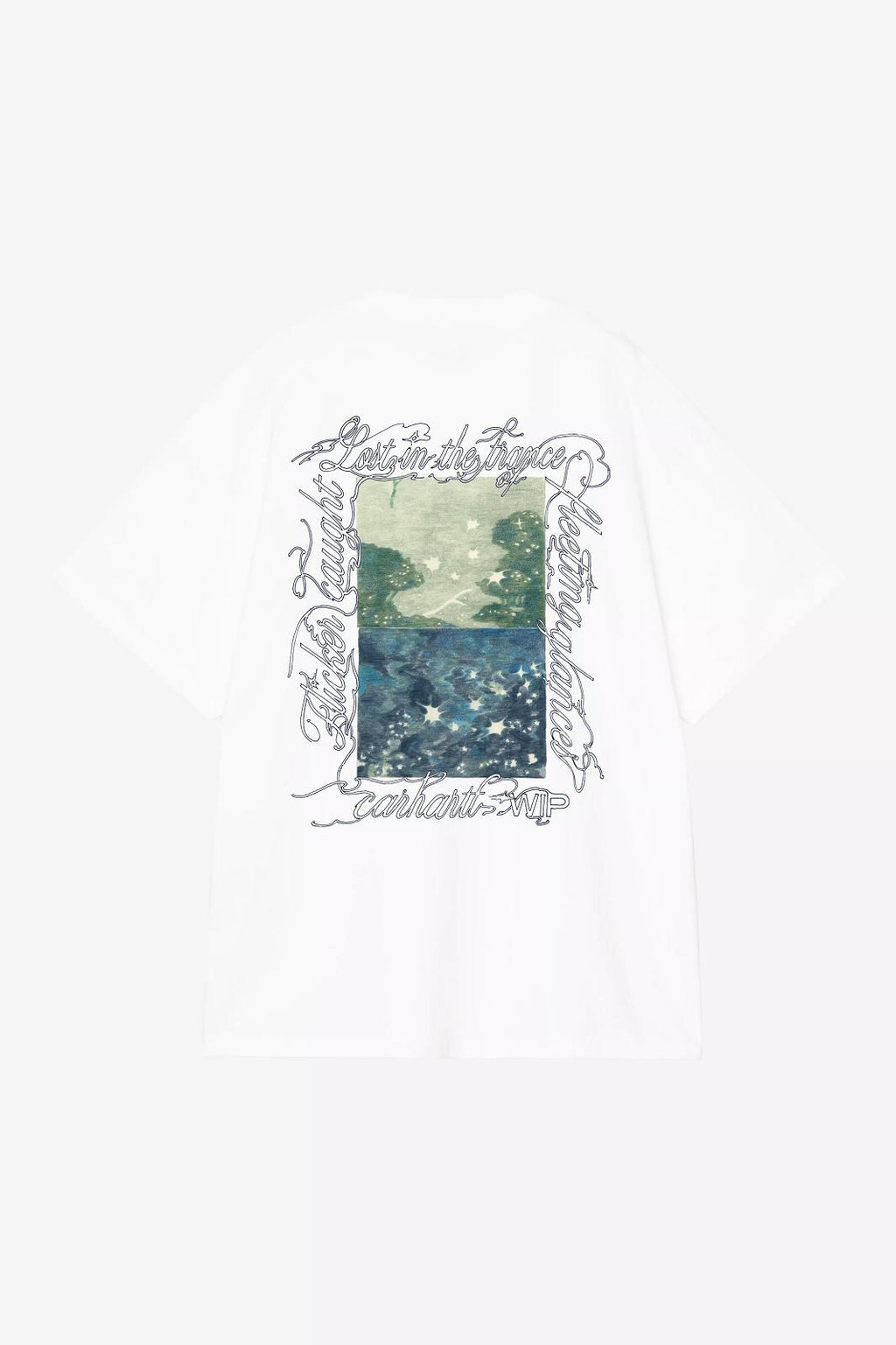 CARHARTT WIP SS Julia Klenovsky t-shirt white