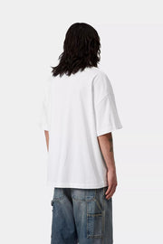 CARHARTT WIP SS Link script t-shirt white black