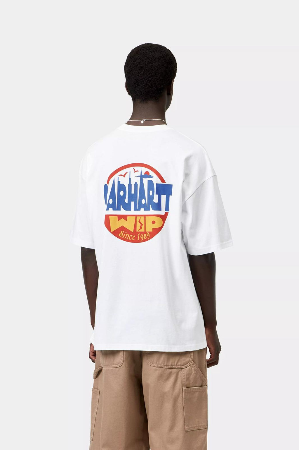 CARHARTT WIP SS Luggage label t-shirt white