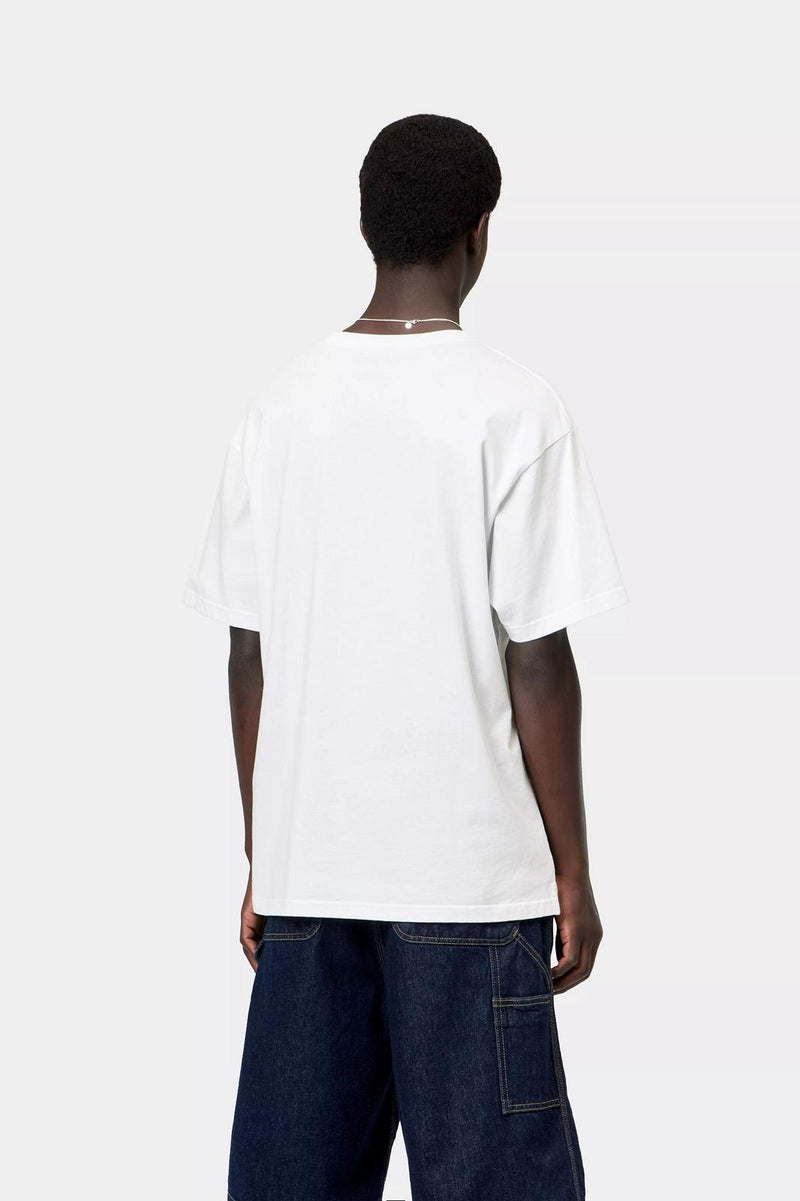 CARHARTT WIP SS Madison t-shirt white black