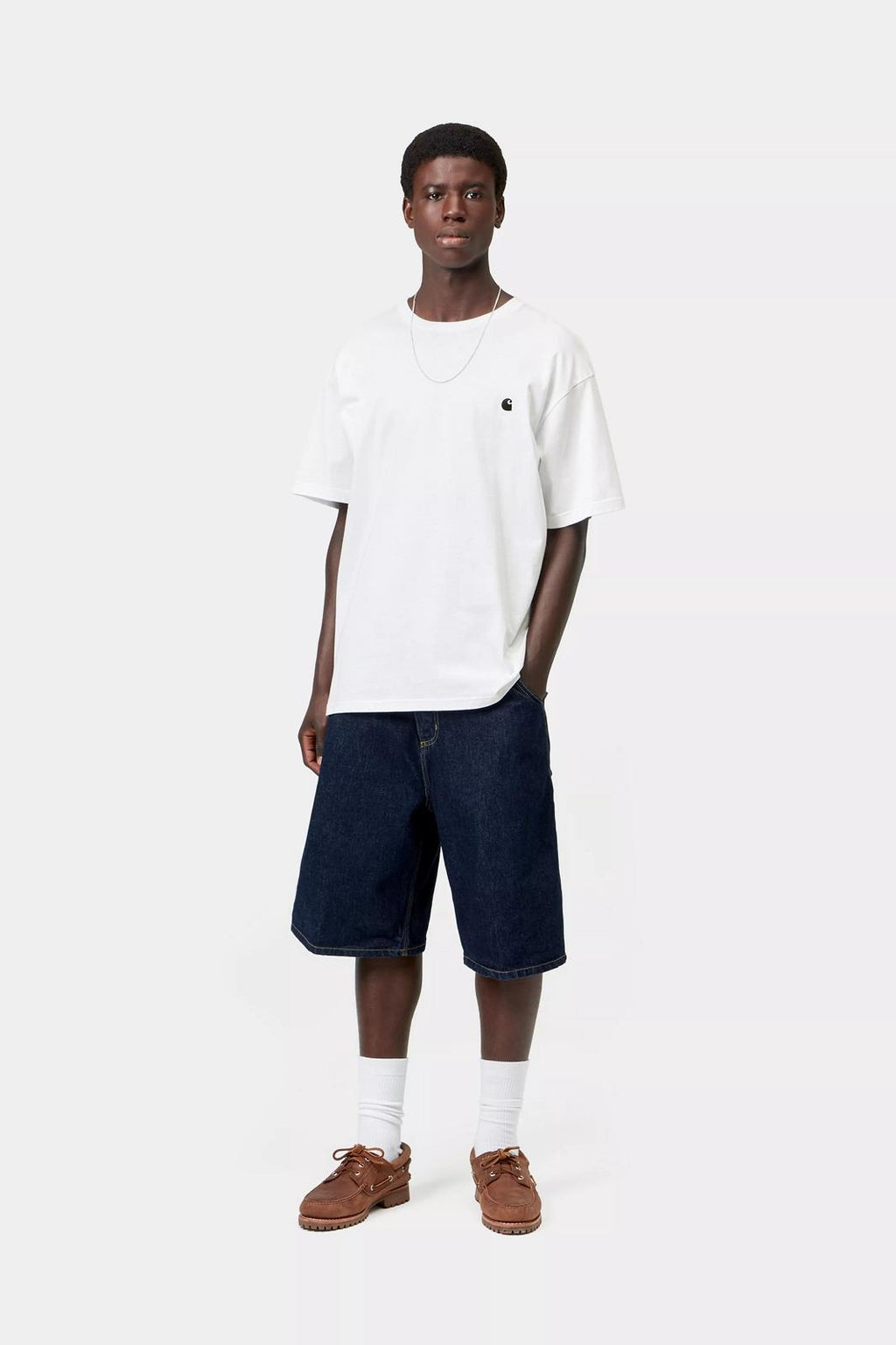 CARHARTT WIP SS Madison t-shirt white black